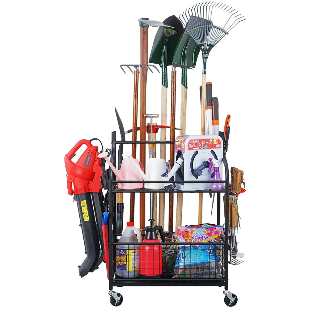 Gardening Tools Holder - Garden Tool Organizer Yard Tool Organization