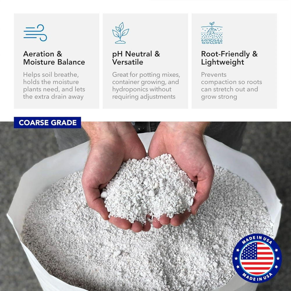 Supreme Perlite Coarse Horticu - đánh giá và giá Horticulture Soil Perlite