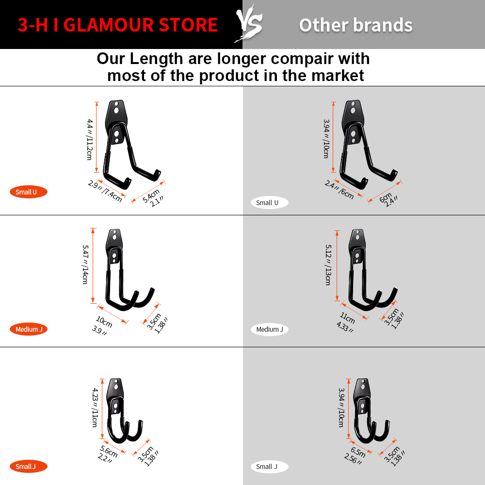 Heavy Duty Metal Hook Garage O - đánh giá và giá Gardening Tools Holder