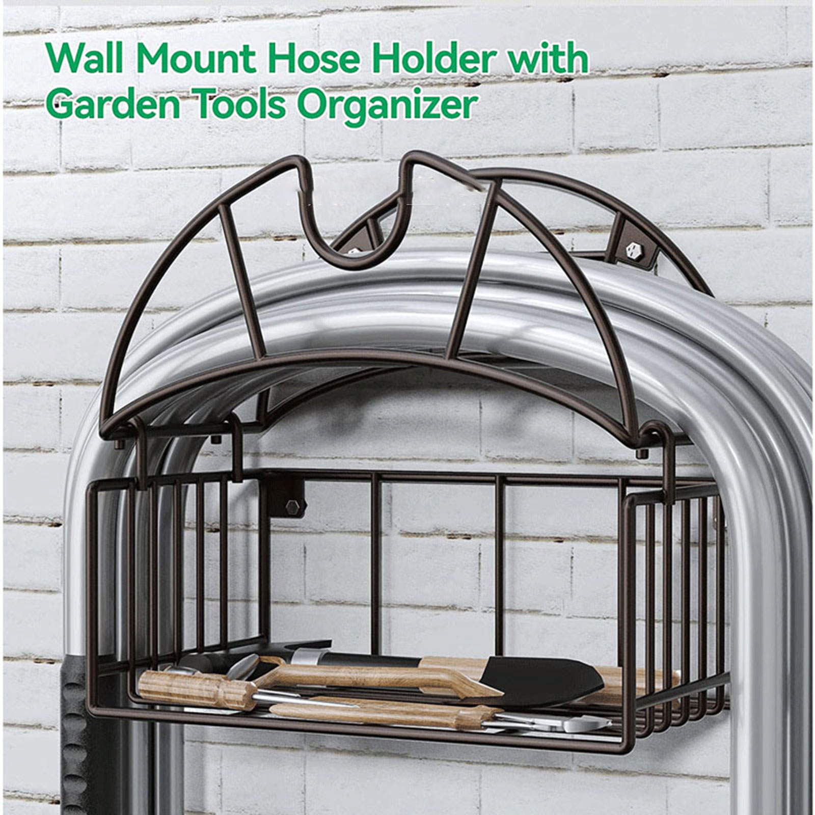 Wall Mount Garden Hose Holder  - đánh giá và giá Gardening Tools Holder