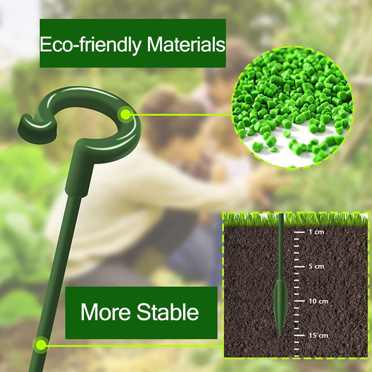 5/10pcs Plant Support Stakes P - đánh giá và giá Gardening Tools Holder