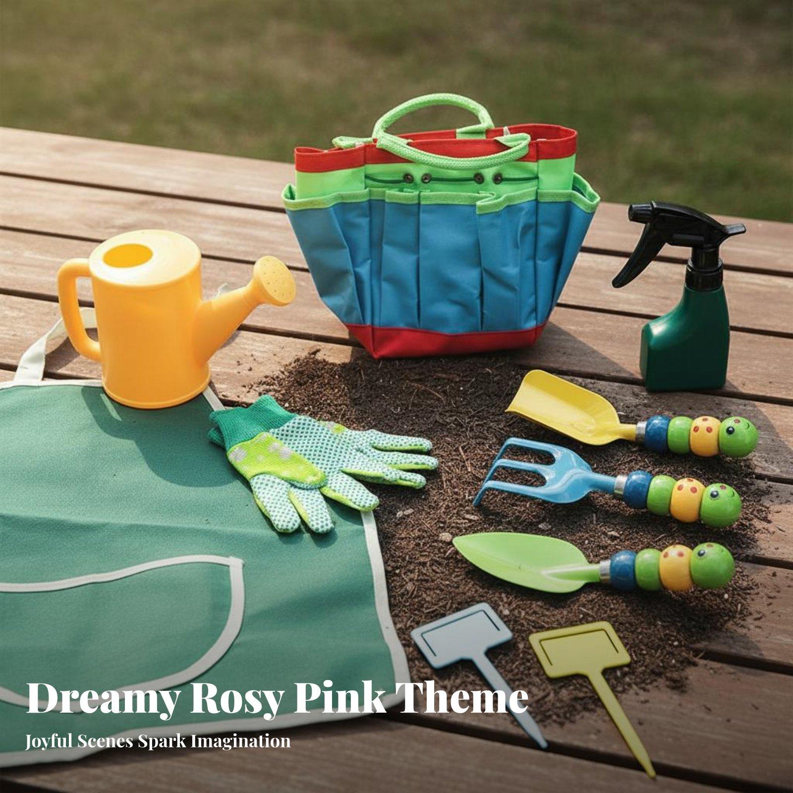 10 Pieces Kids Gardening Tool  - đánh giá và giá Gardening Tools For Young Children